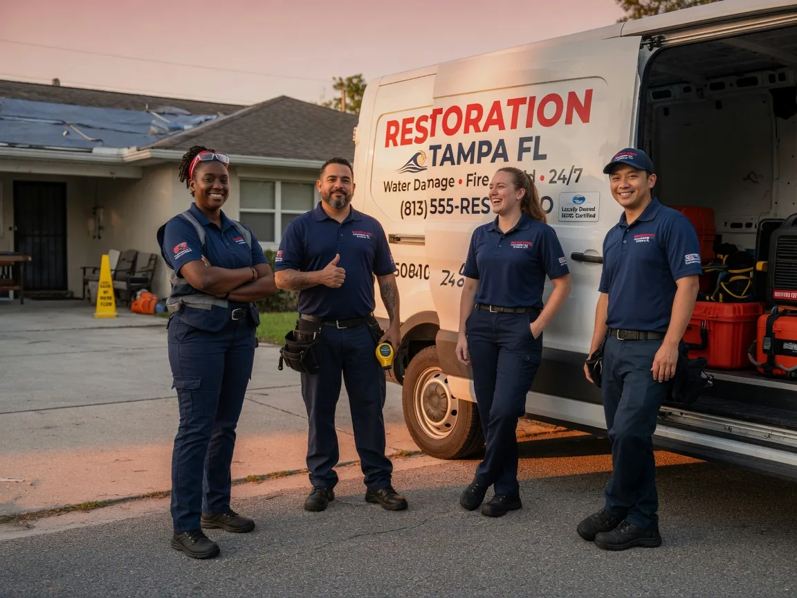 Water Damage Restoration company in Conesville, IA
